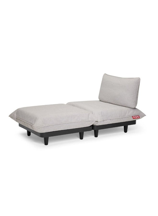 Fatboy Paletti Outdoor Daybed Lounge Set | 2 seater sofa set | Use: Indoor/Outdoor | UV-resistant, high UV-grade | Water & stain resistant | 1 x Middle seat | 1 x Hocker | 190x100x90 cm | Mist - Image 1